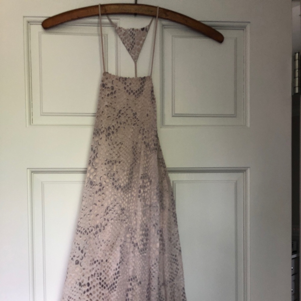 Urban Outfitters White Textured Dress